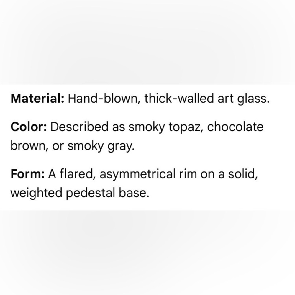 Hand blown vase - Picture 3 of 9
